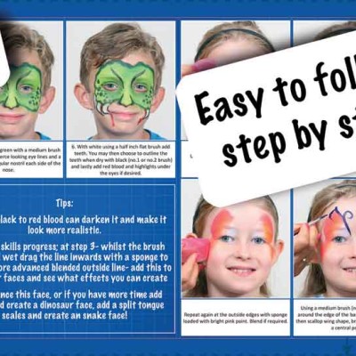 The Face Painters Blueprint by Liz Bylett